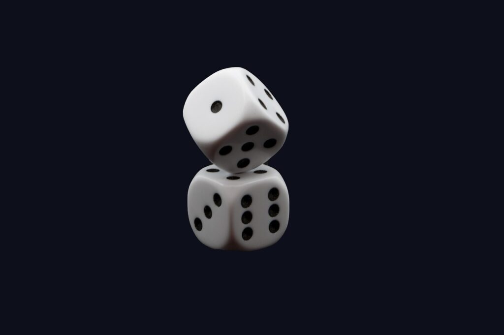 balance, dice, black and white, gambling, betting, play, dice, dice, dice, dice, dice, betting