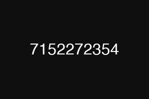 7152272354
