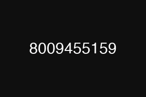 8009455159