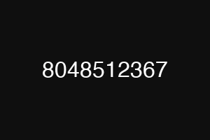 8048512367