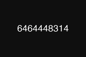 6464448314