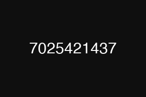 7025421437