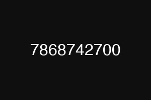 7868742700