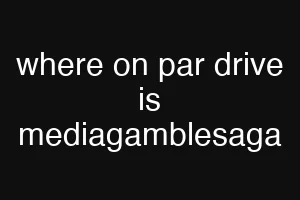 where on par drive is mediagamblesaga